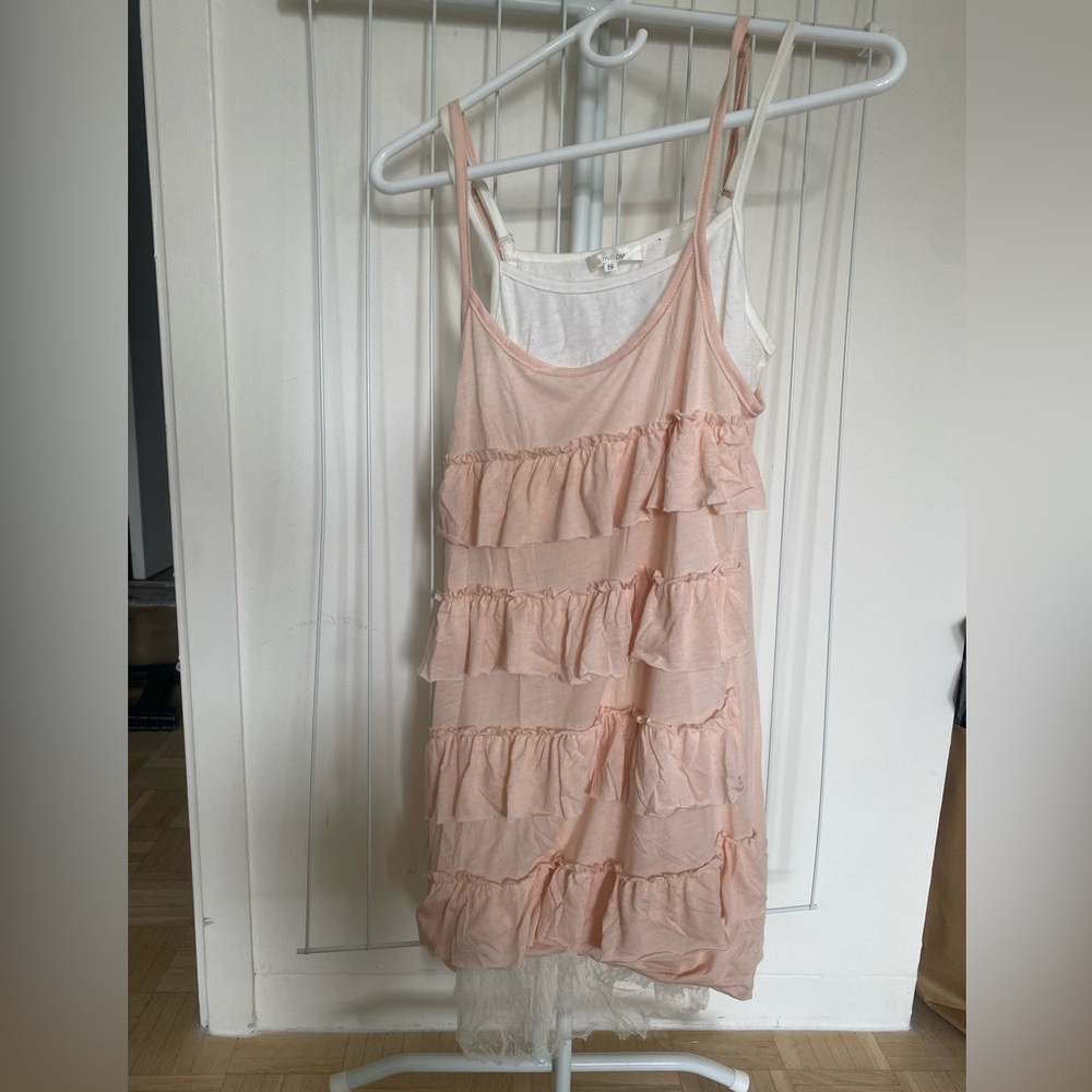 Ruffle two layer dress